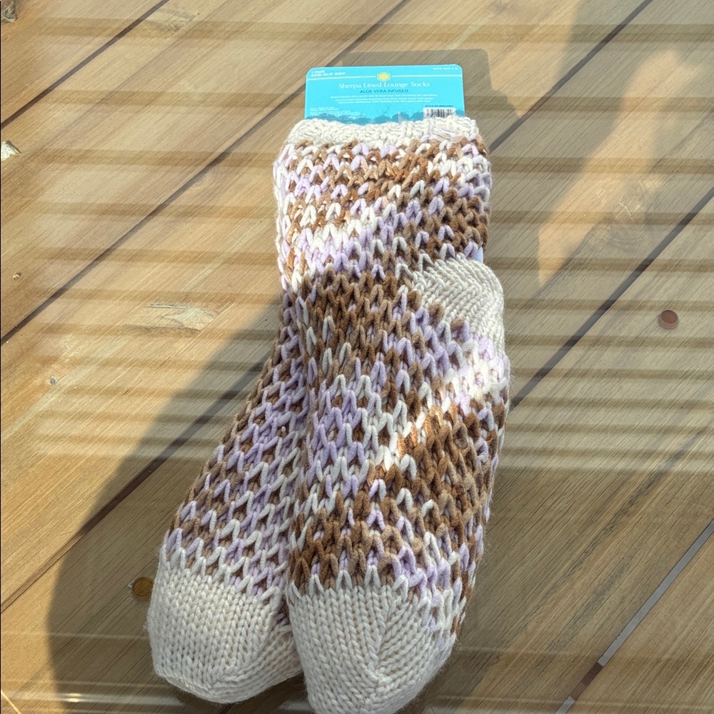 Bliss Multicolor Knit Casual Socks